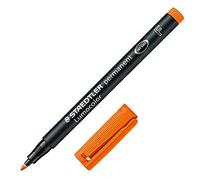 Staedtler - LumoColor 318 - Feutre Permanent Pointe Fine 0,6 mm Orange