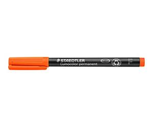 Staedtler Lumocolor 318 - Feutre Permanent Pointe Fine 0,6 Mm Orange