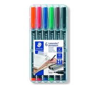 STAEDTLER Lumocolor 318 Fine B/6 Coffret de stylos variés