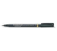 Staedtler Lumocolor permanent special F 319 F-9 Marqueur permanent noir résiste à l'eau: oui