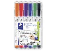 Staedtler Lumocolor 341 WP6 Marqueur tableau blanc multicolore (pas de possibilité de choisir la couleur) 1 pc(s)