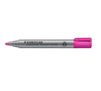 STAEDTLER Lumocolor 356 Marqueurs pour tableau rose 10 pcs 2 mm | Pointe ronde, encre à base d’eau séchant en quelques secondes - pour tableaux à feuilles mobiles - Réf. 356-20