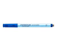 Staedtler - LumoColor Correctable 305 - Feutre Non Permanent Effaçable à Sec Pointe Fine 0,6 mm Bleu