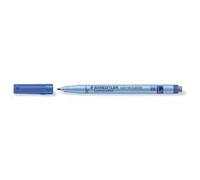 Staedtler Lumocolor Correctable - Marqueur - Non Permanent - Pour Transparents Ohp, Tableau Blanc, Film - Bleu - 1 Mm - Moyen - Avec Gomme