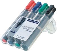 STAEDTLER Lumocolor Flipchart Marker 356B 4er Etui