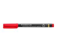Staedtler Lumocolor Lot de 10 Feutres permanents Rouge