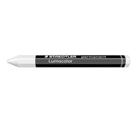 Staedtler Lumocolor Lot de 12 Crayons permanentes omnigraphs Blanc