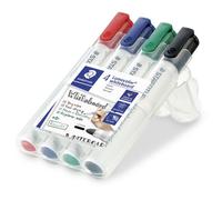 Staedtler Lumocolor Marqueur 4 Pièces Pointe Ogive Noir, Vert Et Rouge