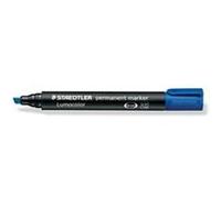 Staedtler Lumocolor 350-3 marqueur indélébile bleu biseau 2-5 mm - 1 pièce