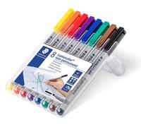 STAEDTLER Lumocolor Marqueur non permanent 312B Boîte de 8
