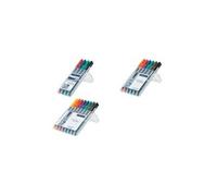 Staedtler - Marqueur Lumocolor non-permanent 312B - Pointe B - Boîte 4 couleurs