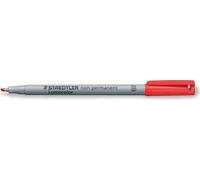 STAEDTLER Lumocolor Marqueur non permanent 312B rouge