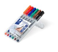 STAEDTLER Lumocolor Marqueur non permanent 316F étui de 6 pièces