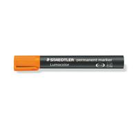 Staedtler Lumocolor Marqueur Permanent Pointe Ogive Orange Surligneur Marqueur