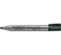 STAEDTLER Lumocolor Marqueur pour chevalet de conférence 356B Largeur de trait : 2,0 - 5,0 mm gris