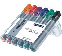 STAEDTLER Lumocolor Marqueur pour tableau de conférence 356 Boîte de 6