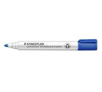 Staedtler Marqueurs pour tableau blanc Lumocolor – Lot de 10 – Rouge