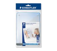 Staedtler Tableau mémo Lumocolor memo board 641 (l x H) 148 mm x 210 mm transparent feuille de tableau blanc amovible avec