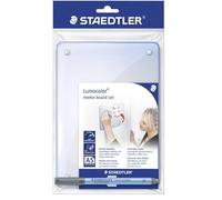 Staedtler Tableau mémo Lumocolor 641 - 148×210 mm transparent, feuille amovible, marqueur noir