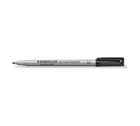 Staedtler Lumocolor Non-Permanent Marker Pens 315 Medium 1 mm Black Pack of 3aa