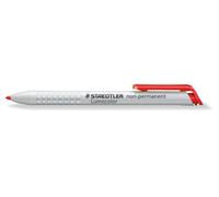 Staedtler Marqueur à sec Lumocolor Omnichrom 768N-2 non permanent Rouge 0,4 mm