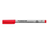 Staedtler Lumocolor 316 - Feutre Non-Permanent Pointe Fine 0,6 Mm Rouge - pack de 10