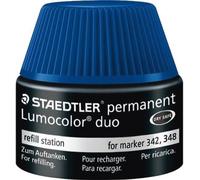 STAEDTLER Lumocolor Recharge pour marqueurs permanents 342, 348 - bleu - 15 ml