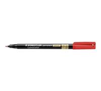 Staedtler Lumocolor permanent special F 319 F-2 Marqueur permanent rouge résiste à l'eau: oui