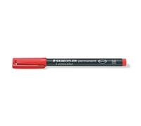 Staedtler Lumocolor Stylo M Marqueur Permanent Rouge Simple Écriture