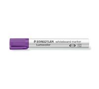 Staedtler Lumocolor Tableau Blanc Marqueur Pointe Biseautée Violet Sec Sûr Neuf