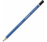 Staedtler Crayon graphite Lumograph – Mine 5B, tête trempée – Lot de 12