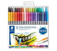 Staedtler Marqueur Doble 3200 – Lot 72 pièces Multicolore pour enfants