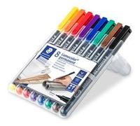 STAEDTLER Marqueur permanent 313S Lumocolor, étui de 8 G
