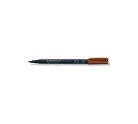 STAEDTLER Marqueur permanent 313S Lumocolor, marron