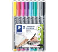 Staedtler Marqueur Permanent 317m Lumocolor, ¿Tui De 8