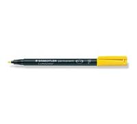 STAEDTLER Marqueur permanent 318F Lumocolor, jaune G