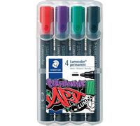 Staedtler Marqueur Permanent 352 Lumocolor, Étui De 4