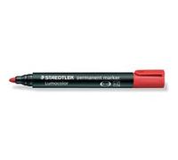 STAEDTLER Marqueur permanent 352 Lumocolor, rouge G