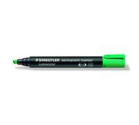 Staedtler Marqueurs permanents Lumocolor toutes surfaces – Lot de 10, Vert
