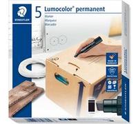 STAEDTLER Marqueur permanent Lumocolor 388, noir Noir G