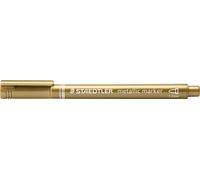 STAEDTLER Marqueur permanent métallique pointe ogive or