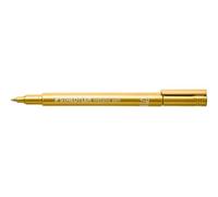 Staedtler Marqueur pointe 1,2 mm Or métallique | Couvrants sur papier clair et foncé, 1-2 mm - effaçables sur les surfaces lisses - Réf. 8323-11