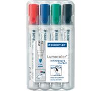 STAEDTLER Marqueur pour tableau blanc Lumocolor 4St Box