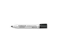 Staedtler Lumocolor Marqueurs biseaux pour tableau blanc - Lot de 10 Noir