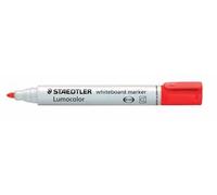 Marqueur Lumocolor 351 effaçable pointe ogive rouge Staedtler Rouge G