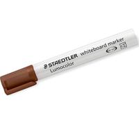 STAEDTLER Marqueurs pour tableaux blancs Lumocolor marron 10 pièces
