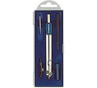Staedtler Mars Basic 559 - Compas Technique De Précision + Tire-Ligne Et Manche - Set 5 Pièces