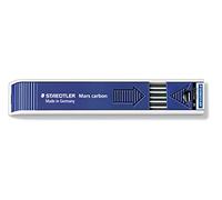 Staedtler Mars Carbon, Lot de 12 mines graphites HB de 2 mm, Compatibles avec les porte-mine de 2 mm, 200-HB