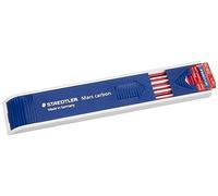 STAEDTLER Mars Lumochrom 204 - Etui 12 Mines De Dessin 2Mm Carmin