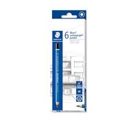 Staedtler Mars Lumograph Jumbo 100J - crayon Graphite Gros Module 6B | Diamètre de mine de 5,3 mm, résistant à la casse - pour des croquis exigeants - Réf. 100J-6B